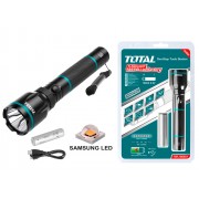 Lanterna Led Alumínio c/ bateria